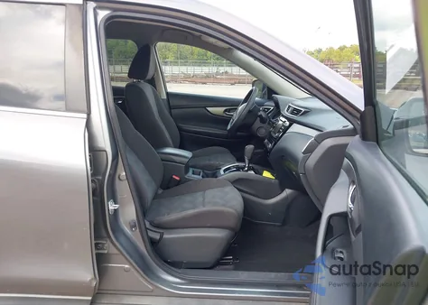 2016 Nissan Rogue Sv z USA, uszkodzony, nr VIN KNMAT2MTXGP651469